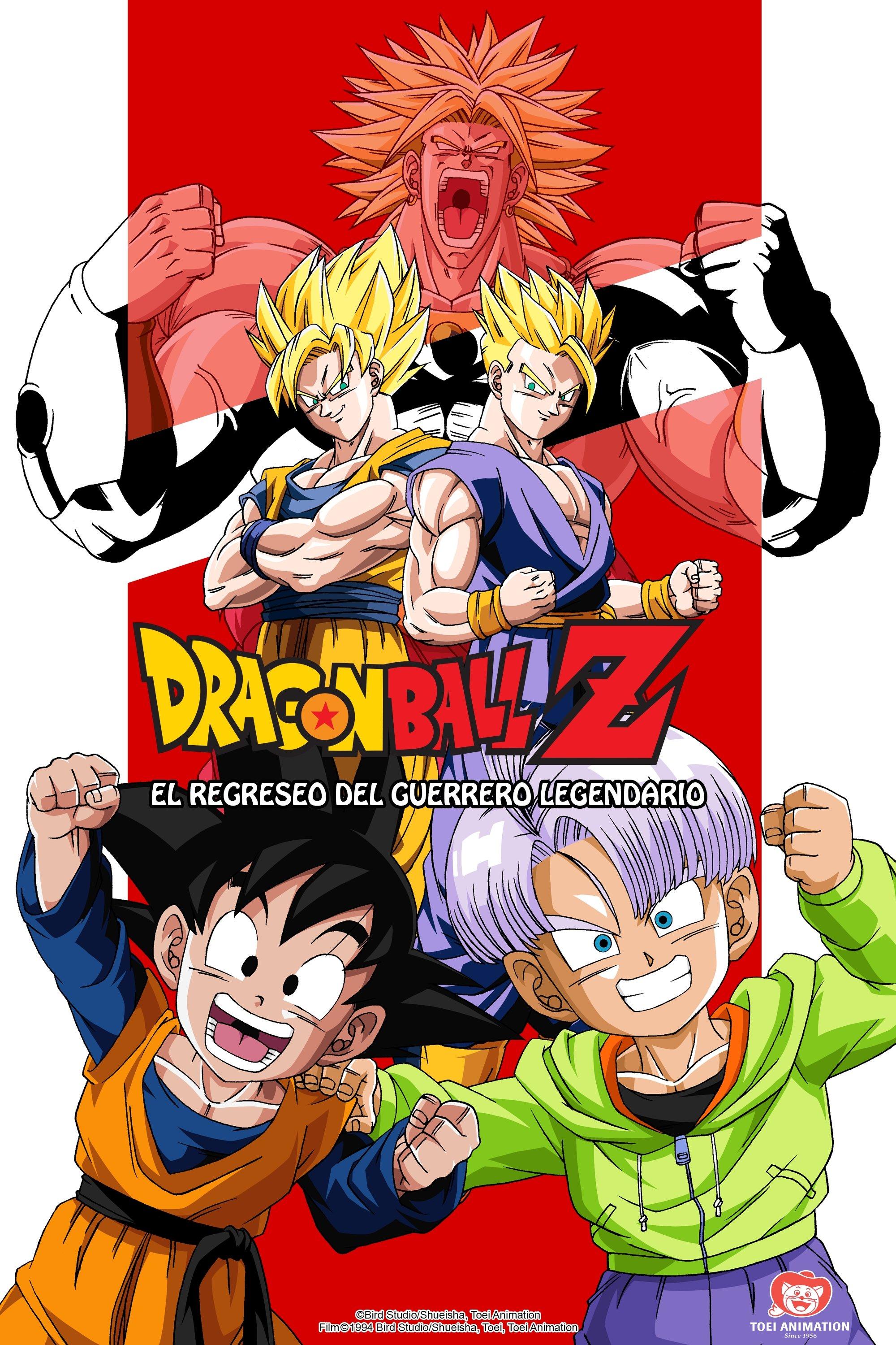 Poster Dragon Ball Z: El Regreso del Guerrero Legendario