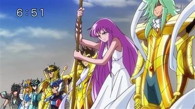 Poster episodio Saint Seiya Ω Omega 1x77