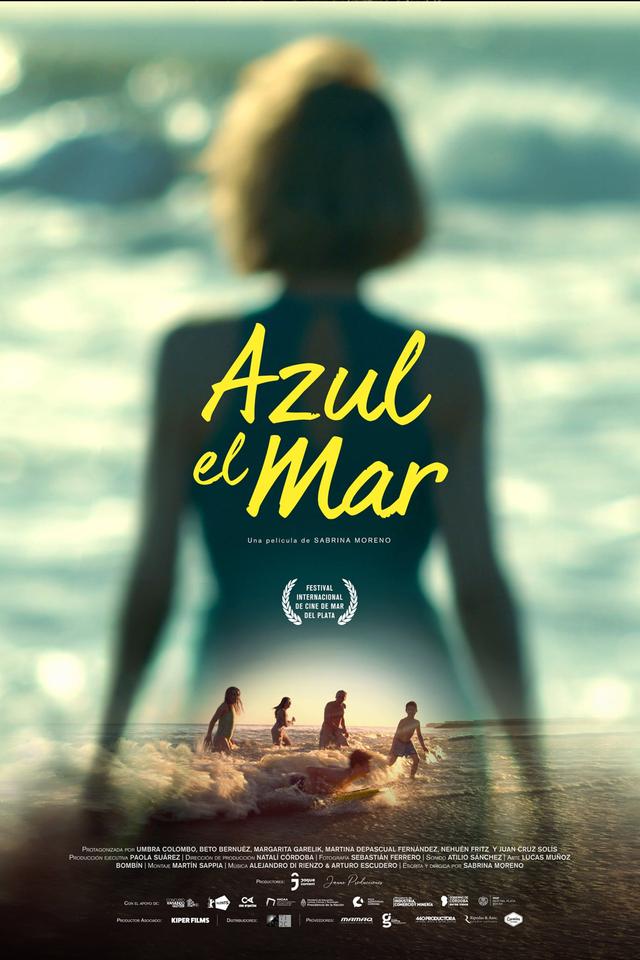 Poster Azul el Mar