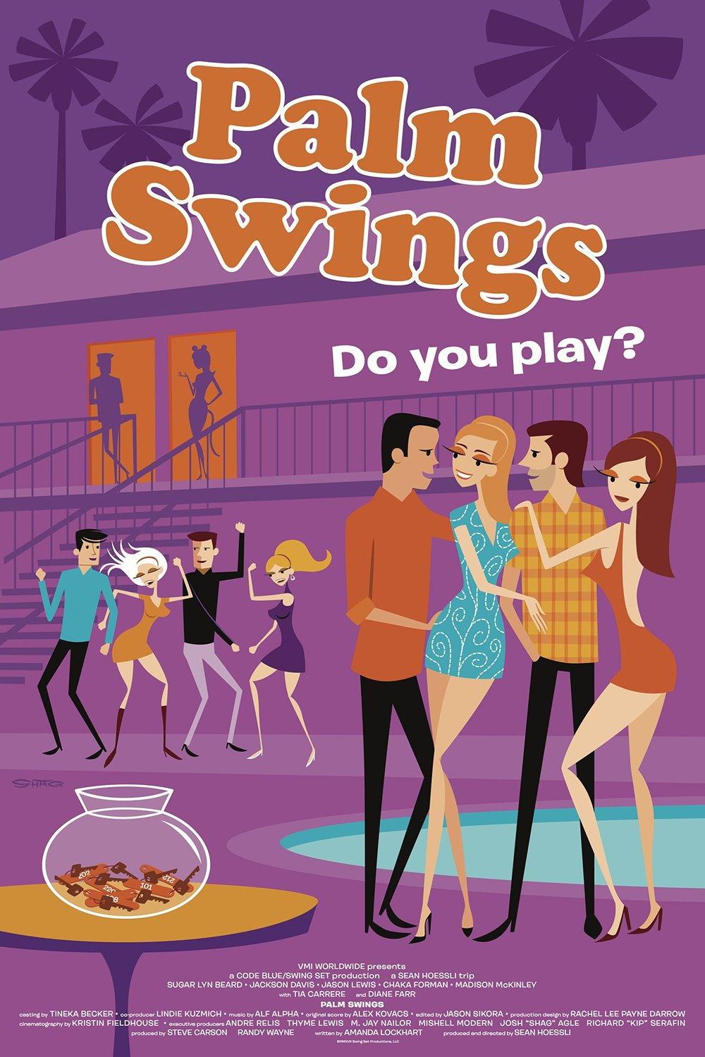 Poster Palm Swings