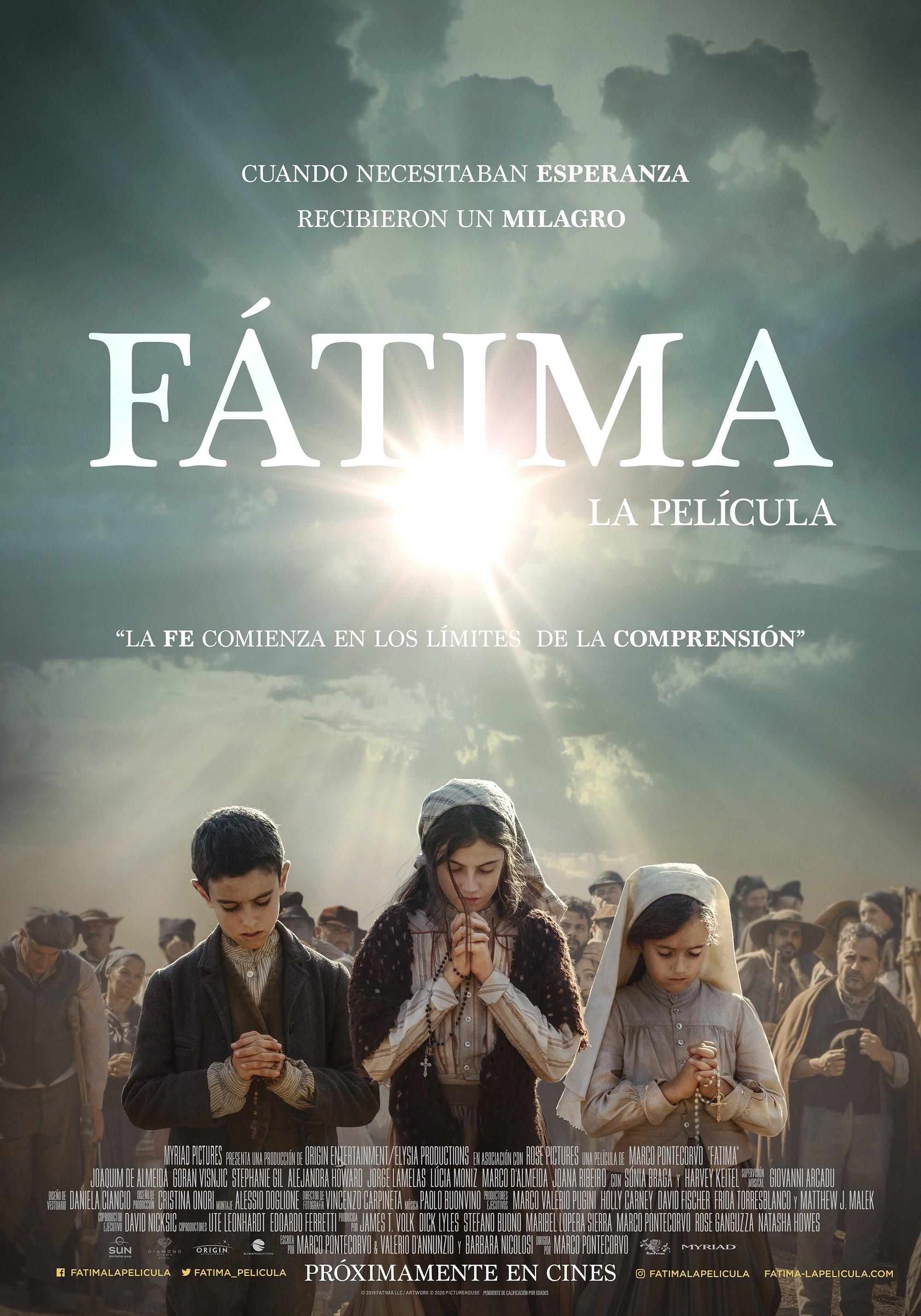 Poster Fátima: La película