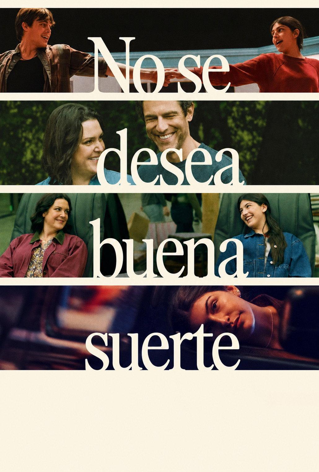 Poster No se desea buena suerte