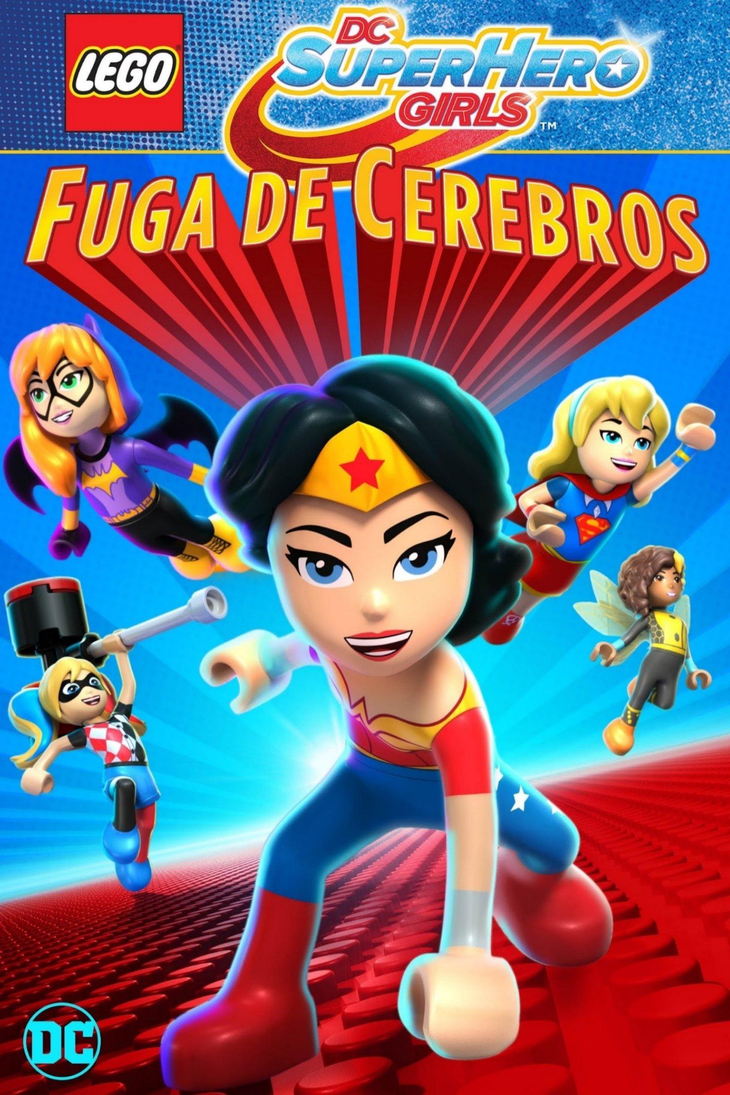 Poster Lego DC Super Hero Girls: Fuga de cerebros