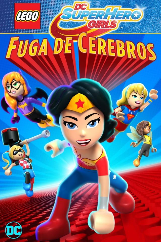 Poster Lego DC Super Hero Girls: Fuga de cerebros