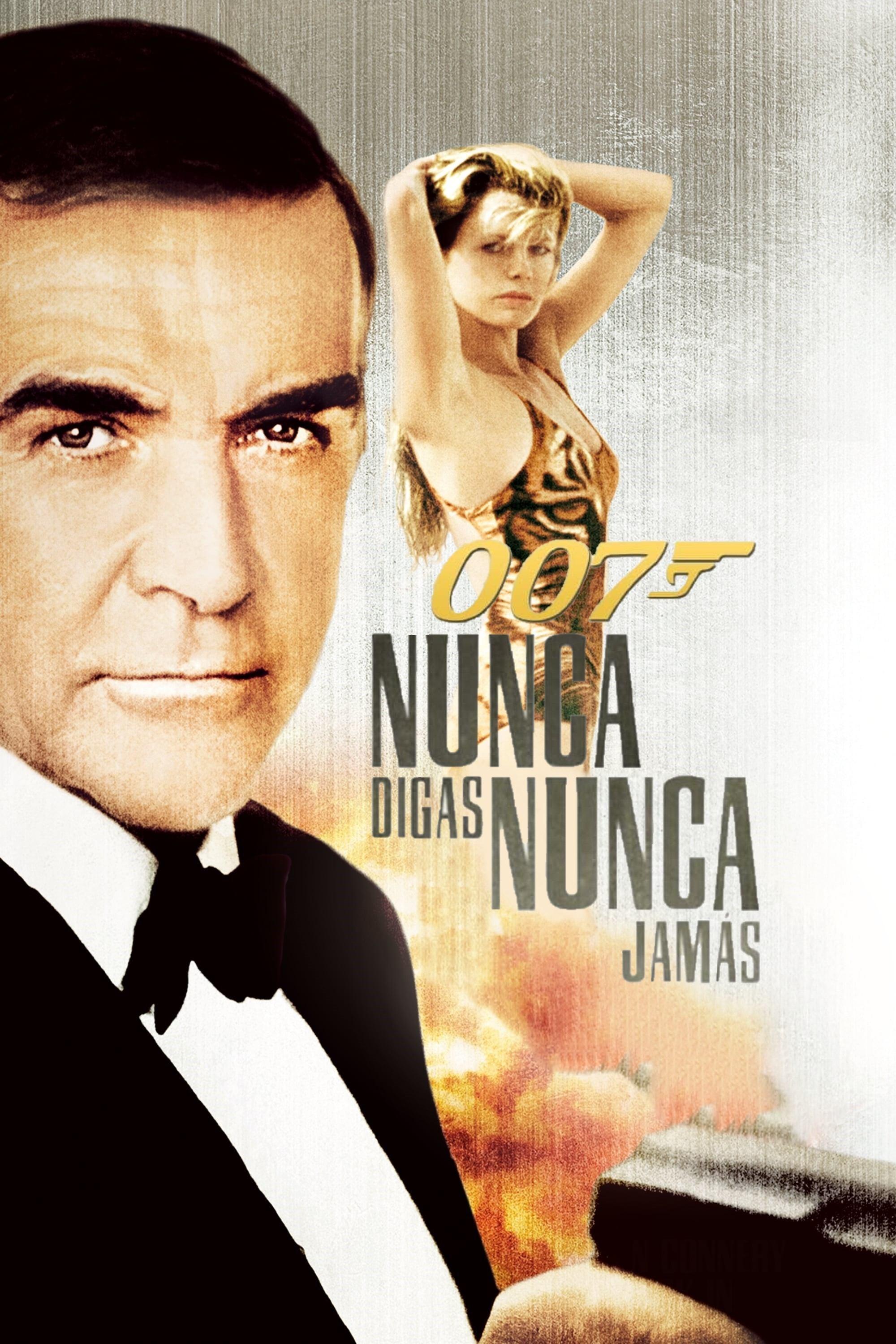 Poster 007: Nunca digas nunca jamás