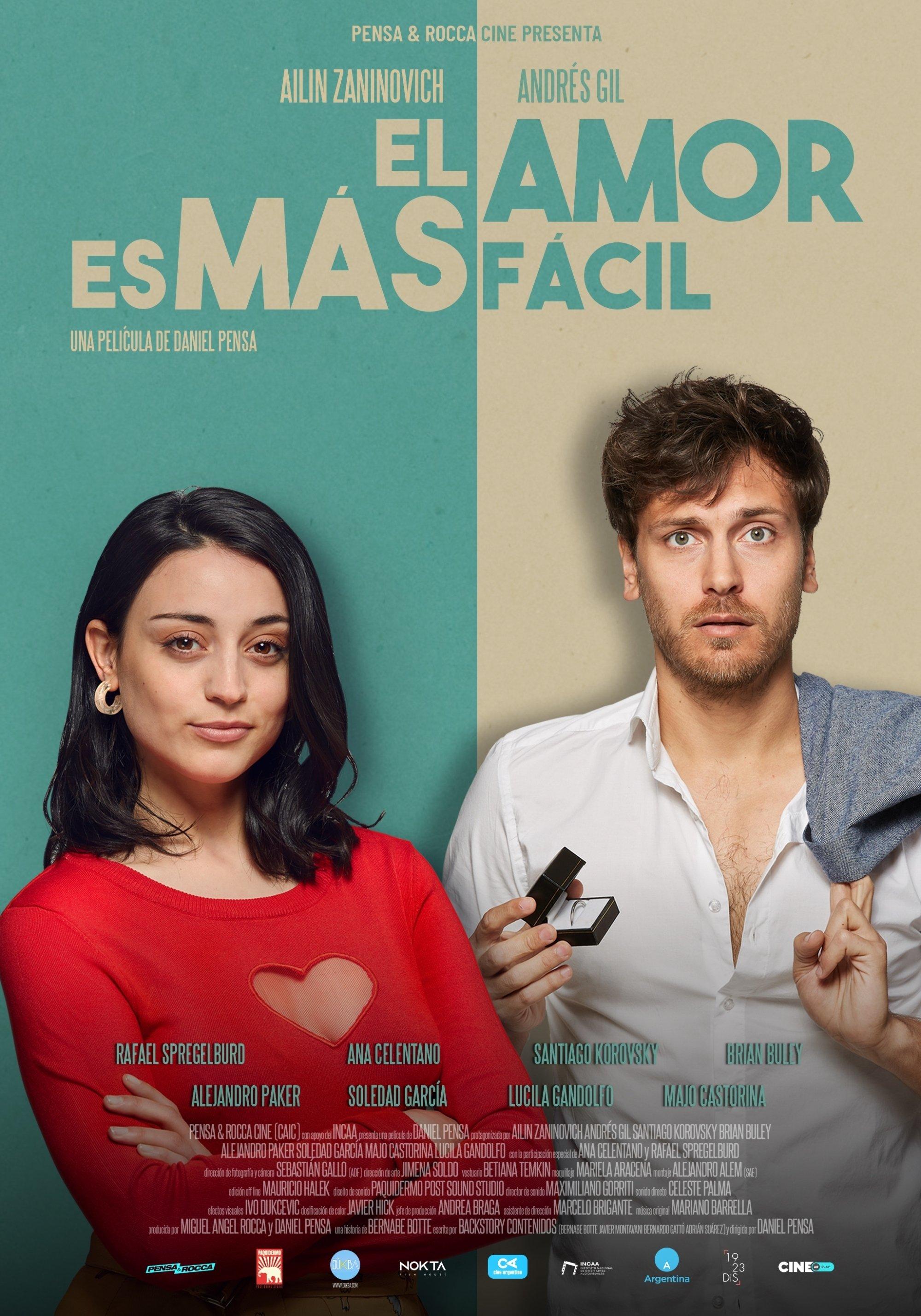Poster El amor es más fácil