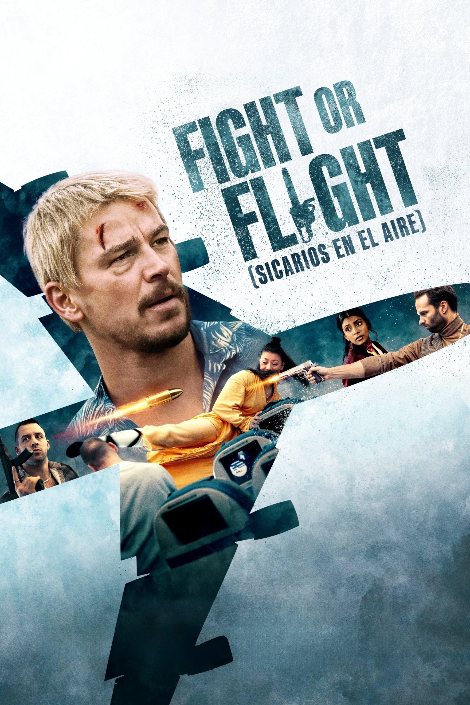 Poster Fight or Flight (Sicarios en el aire)