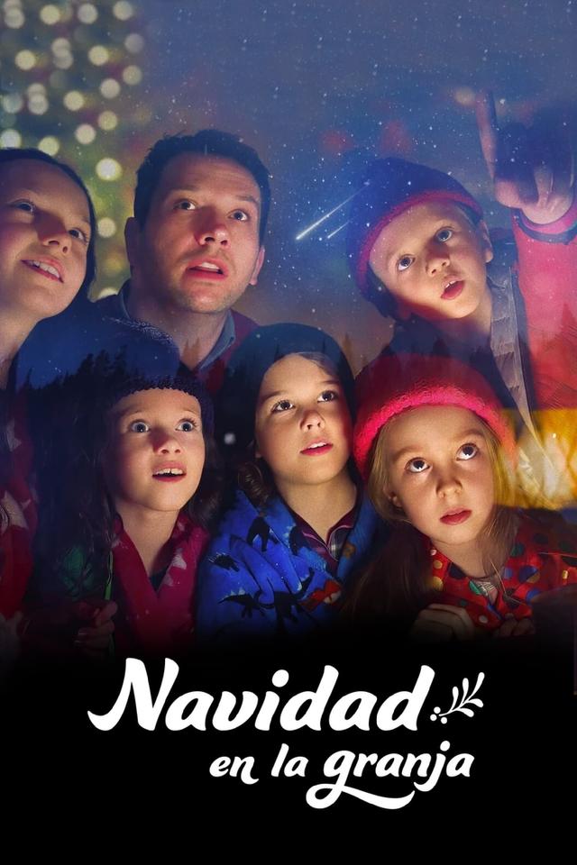 Poster Navidad en la granja