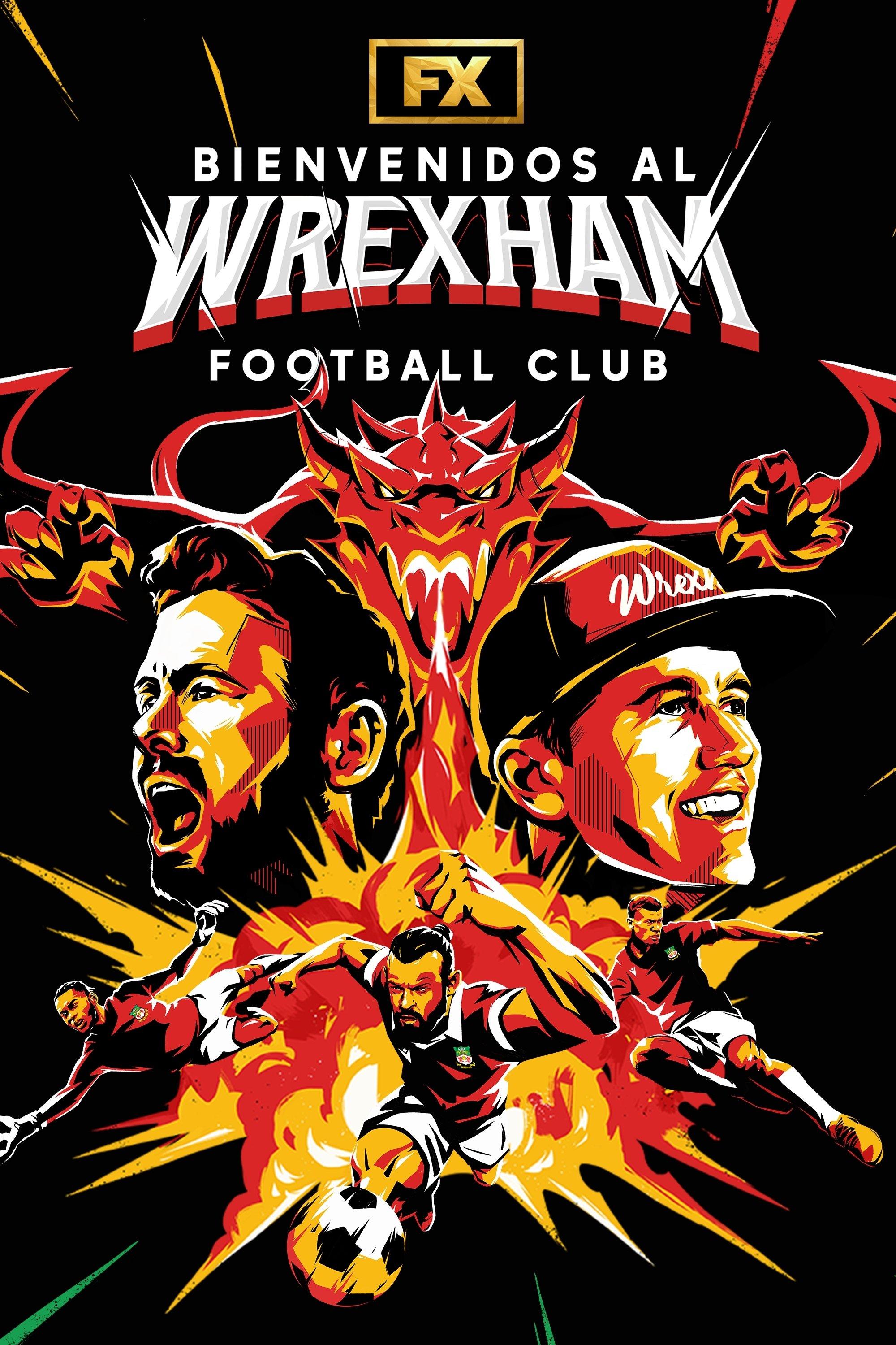 Poster Bienvenidos al Wrexham