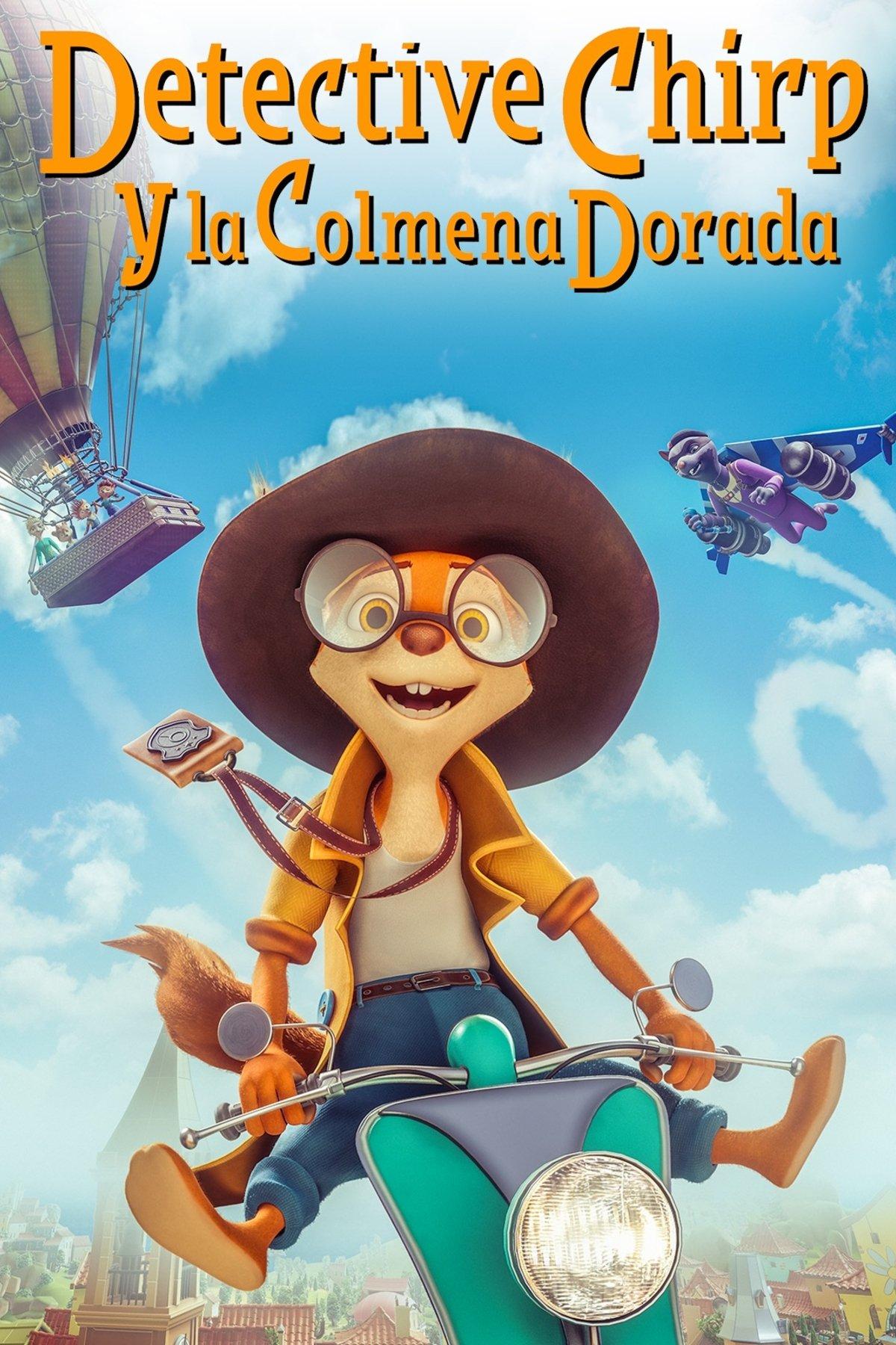 Poster Detective Chirp y la Colmena Dorada
