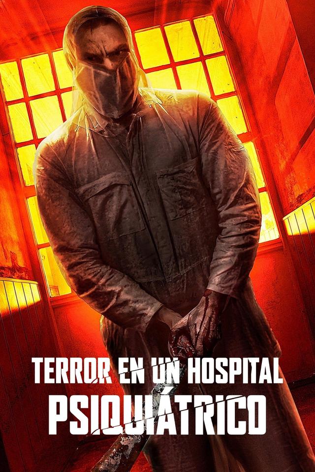 Poster Terror en un hospital psiquiatrico