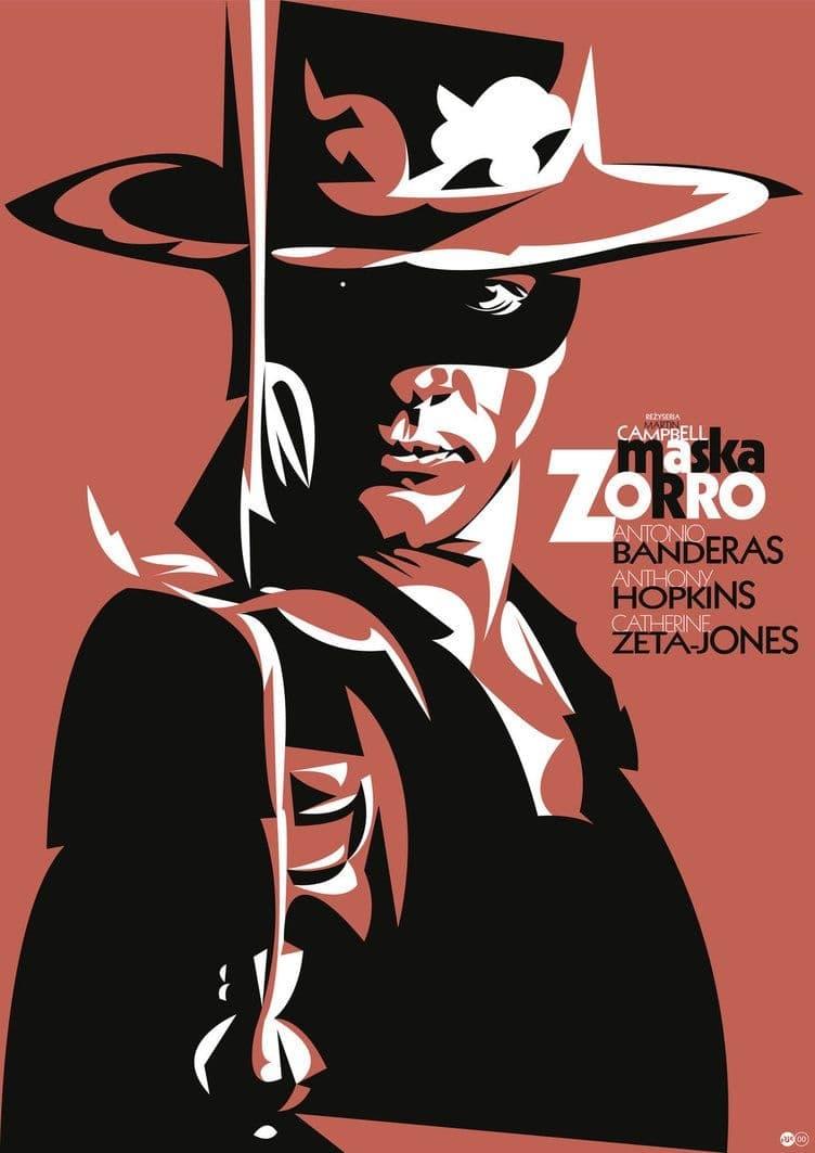 Poster La Máscara del Zorro