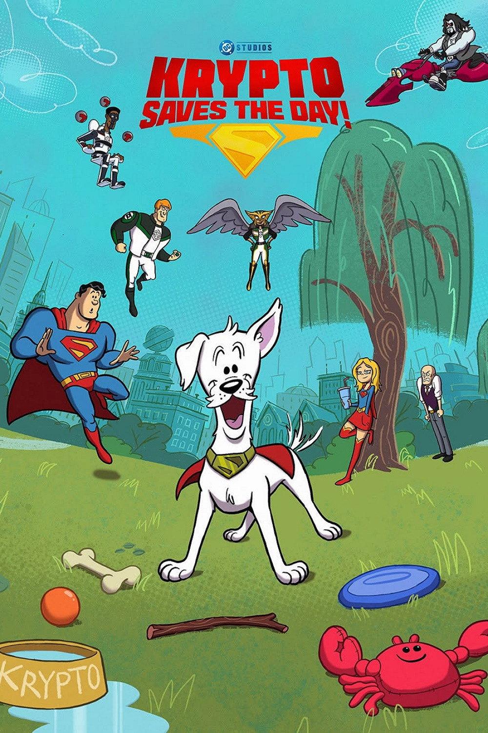 Poster Krypto Saves the Day!