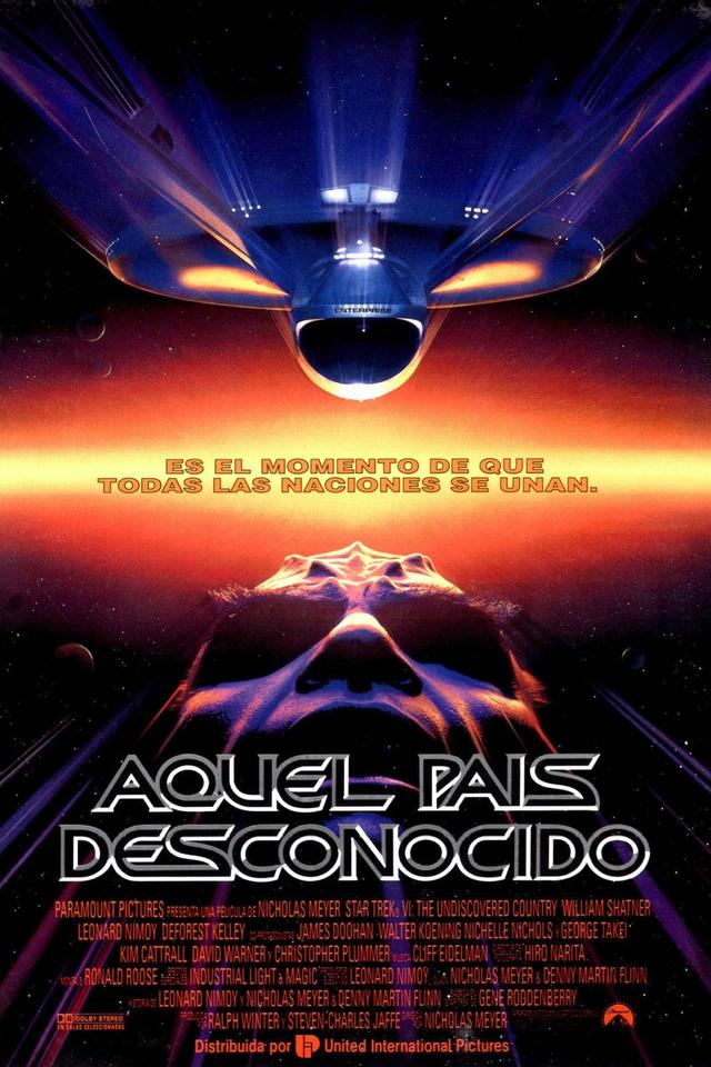 Poster Viaje a las estrellas VI: La tierra desconocida
