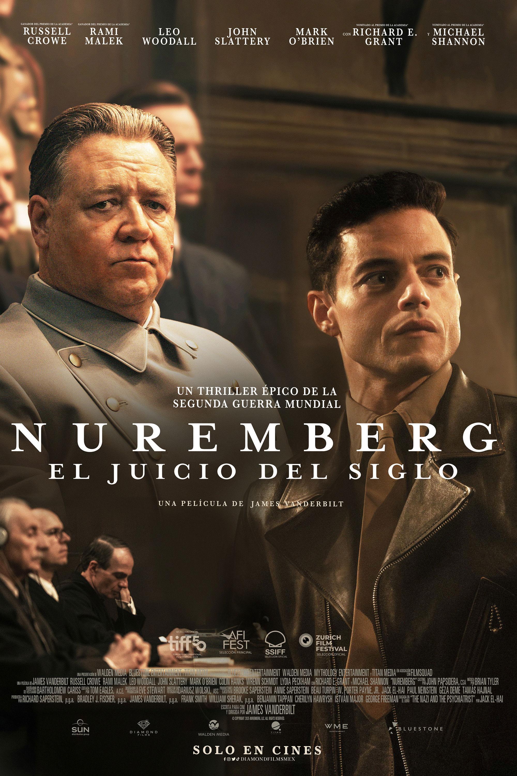 Poster Nuremberg: El Juicio Del Siglo