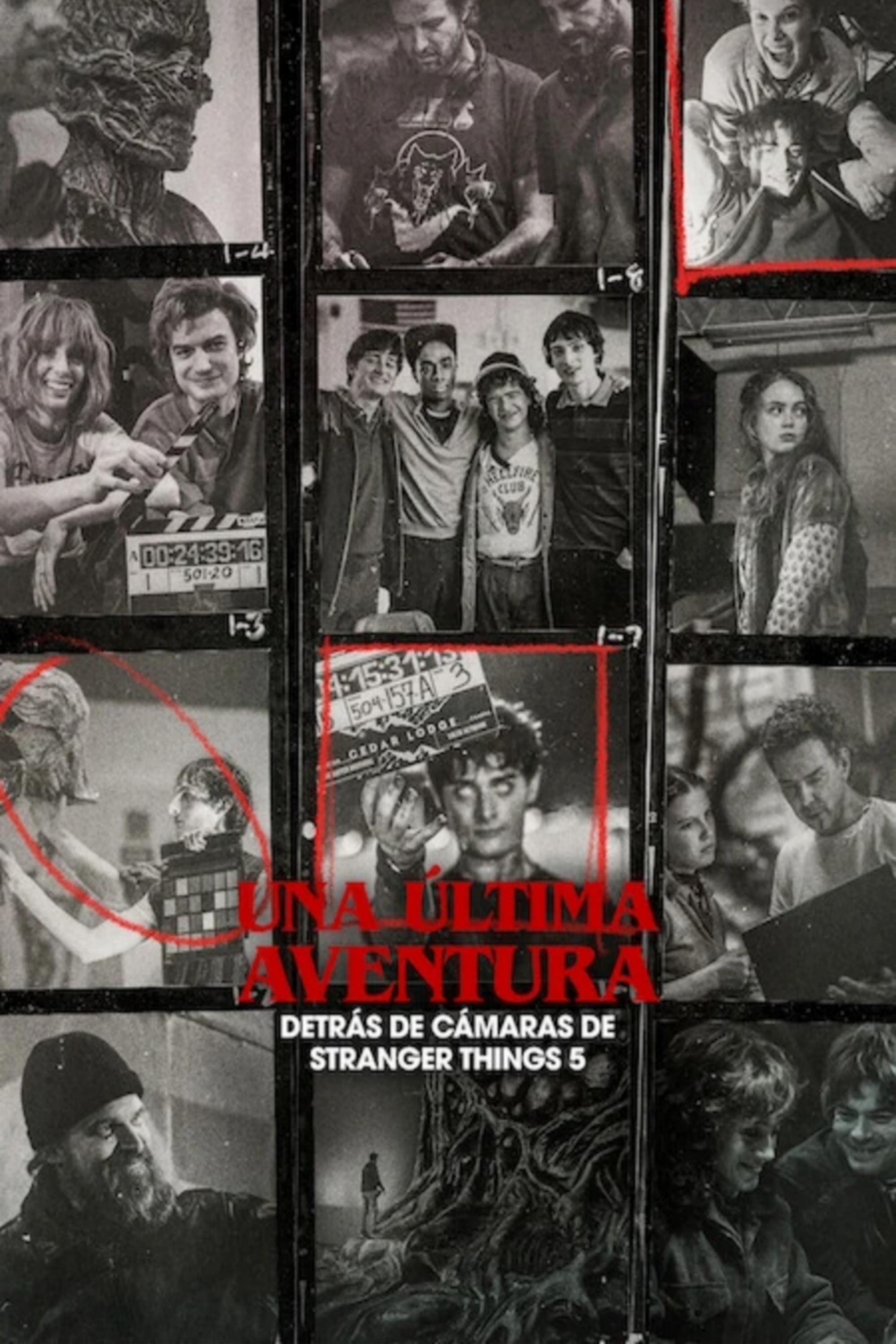 Poster Una última aventura: Detrás de cámaras de Stranger Things 5