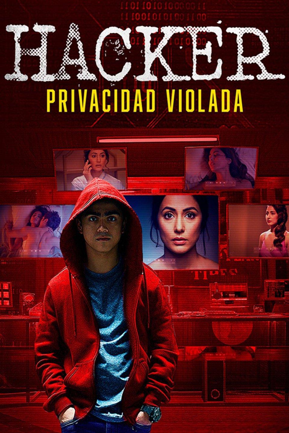 Poster Hacker: Privacidad Violada