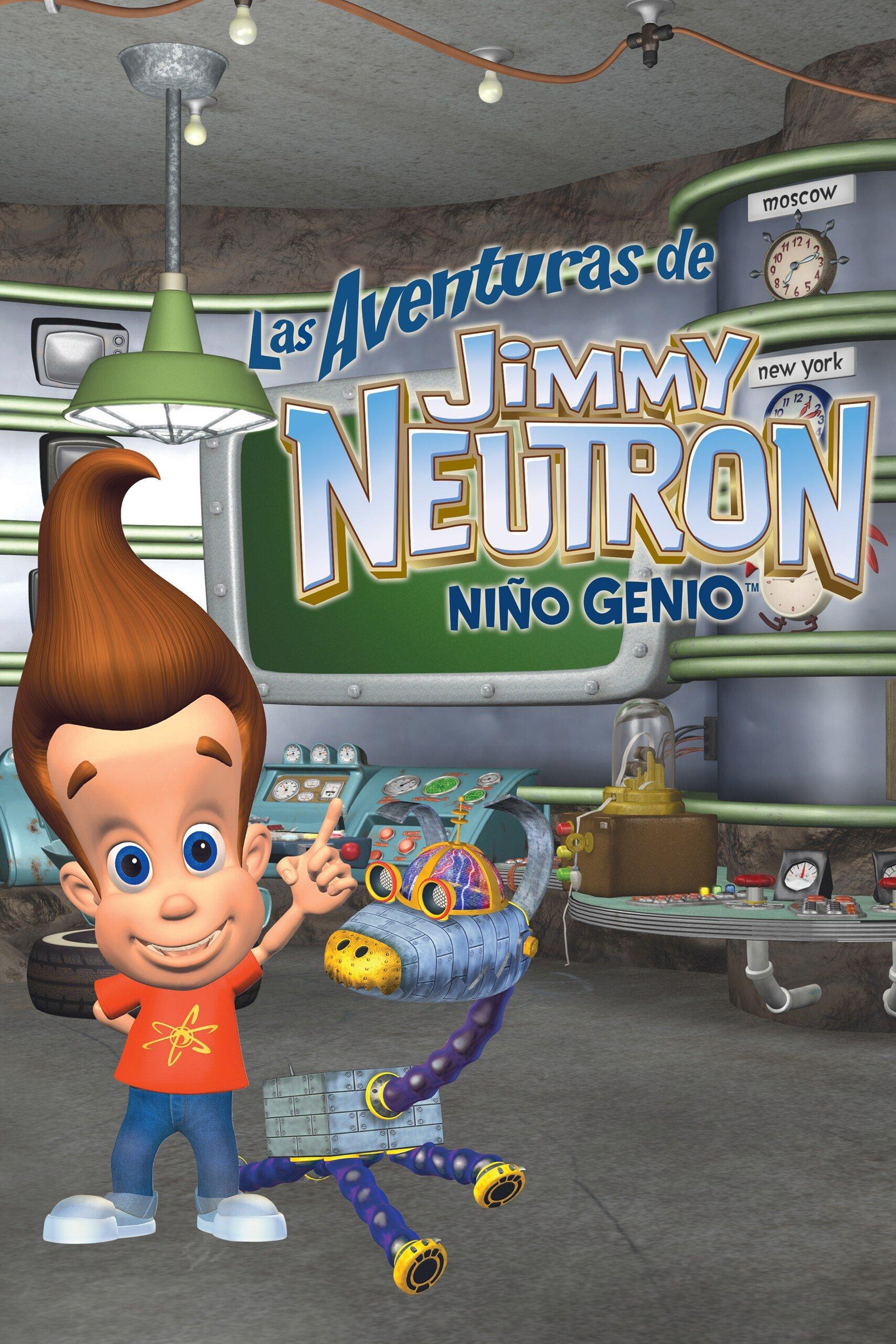 Poster Las Aventuras de Jimmy Neutron: El Niño Genio