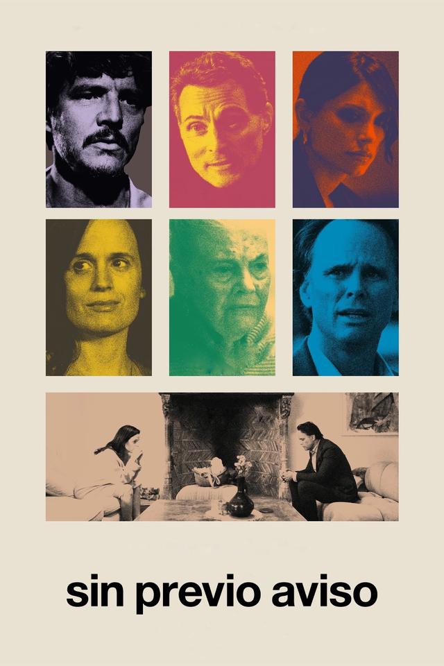 Poster Sin previo aviso