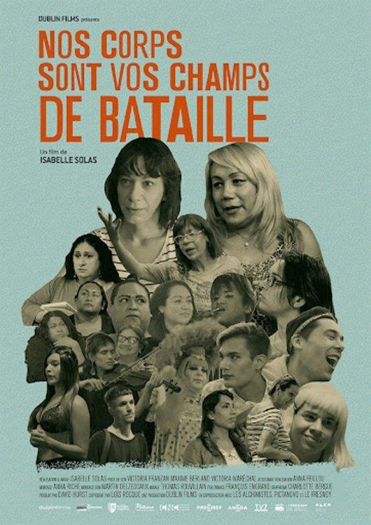 Poster Nos corps sont vos champs de bataille