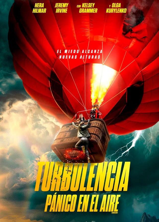 Poster Turbulencia: Pánico en el aire