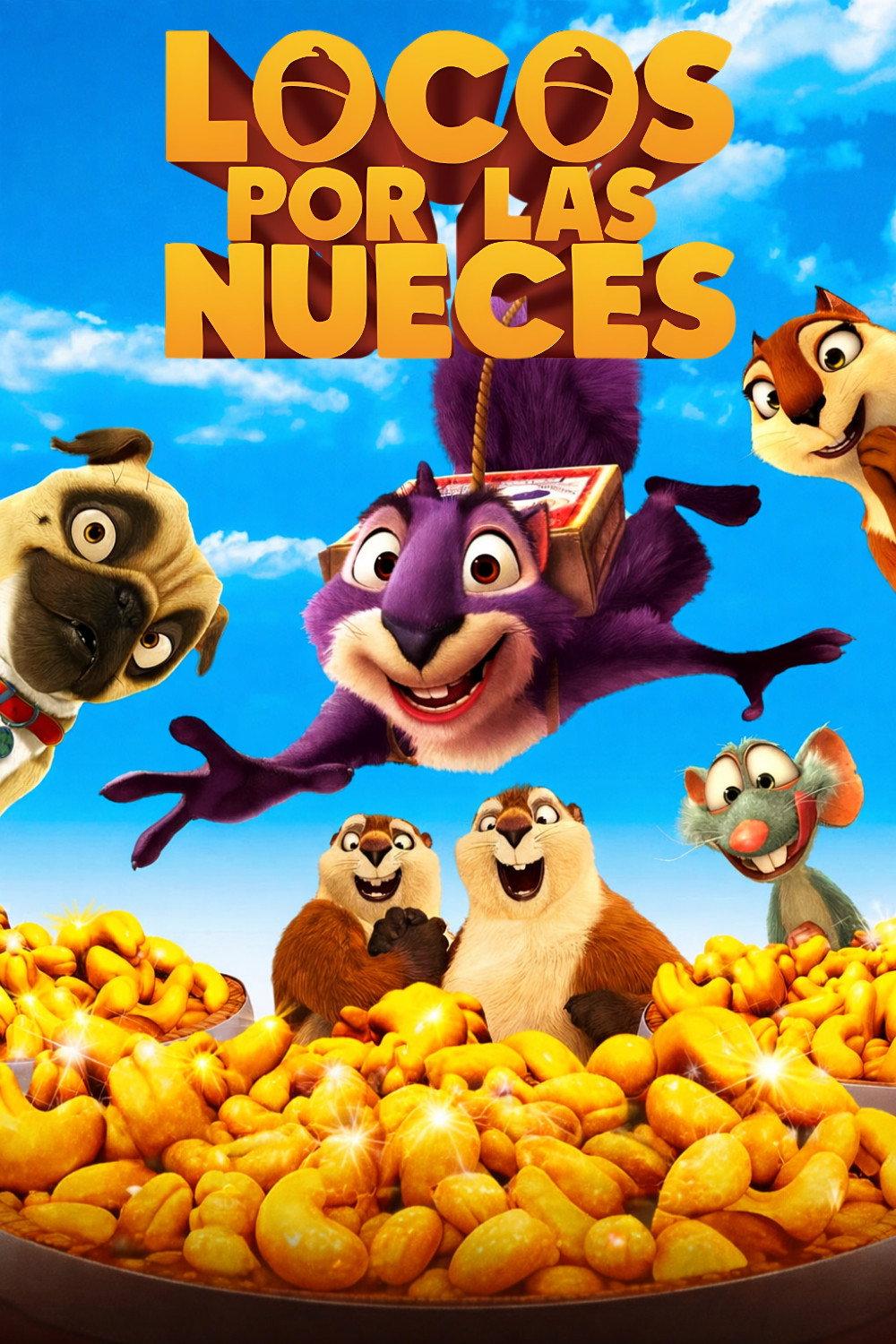 Poster Locos por las nueces