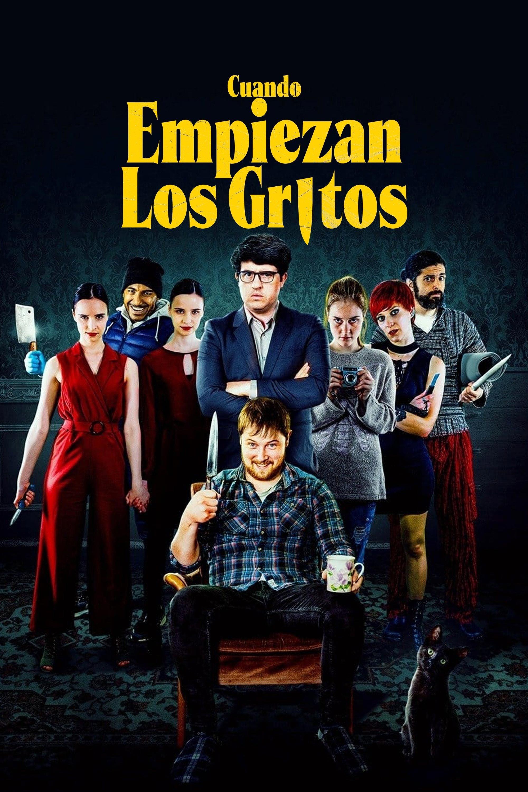 Poster Cuando empiezan los gritos
