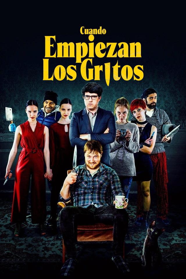 Poster Cuando empiezan los gritos