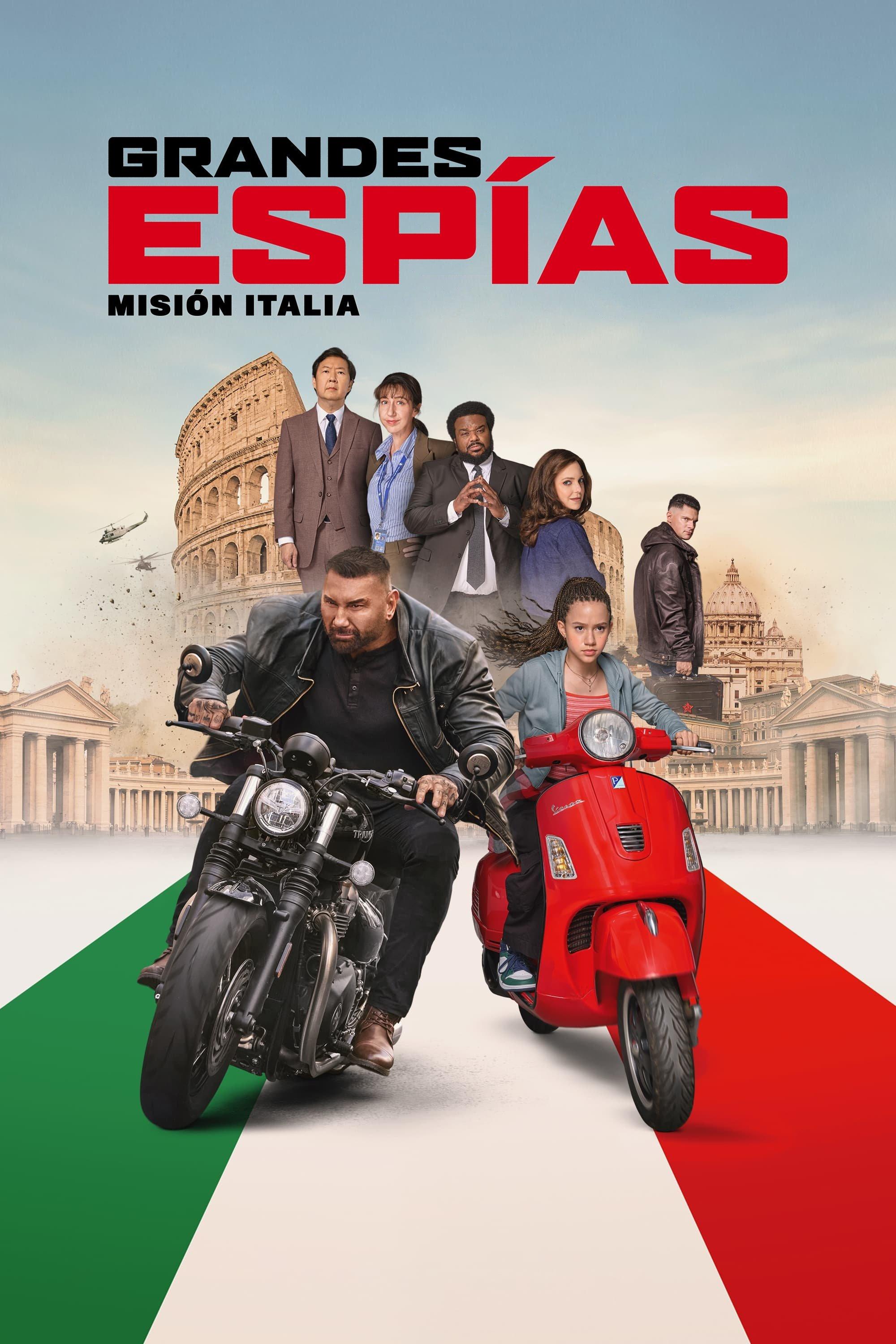Poster Grandes espías: Misión Italia