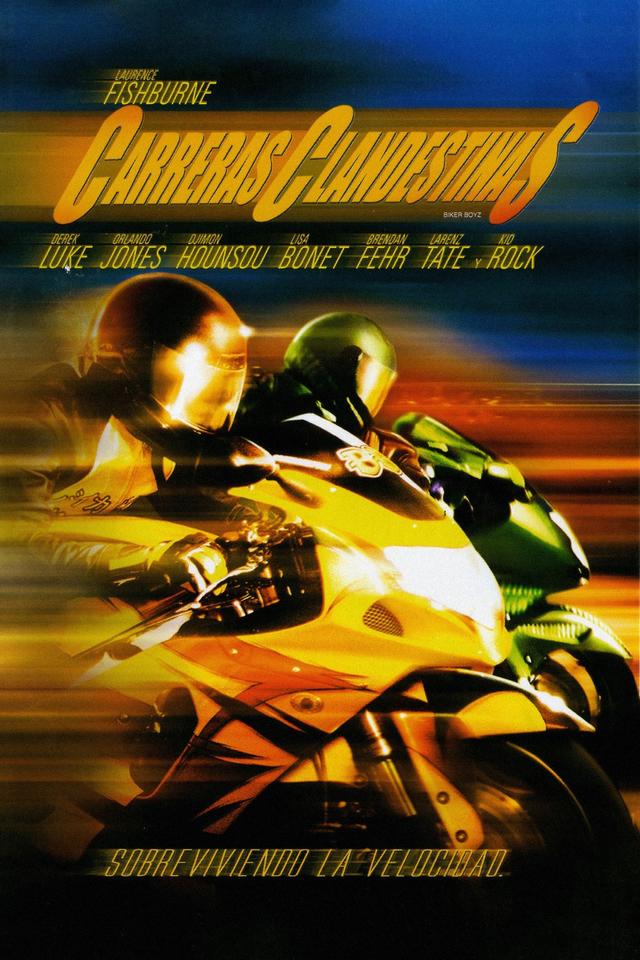 Poster Carreras Clandestinas (Biker Boyz)