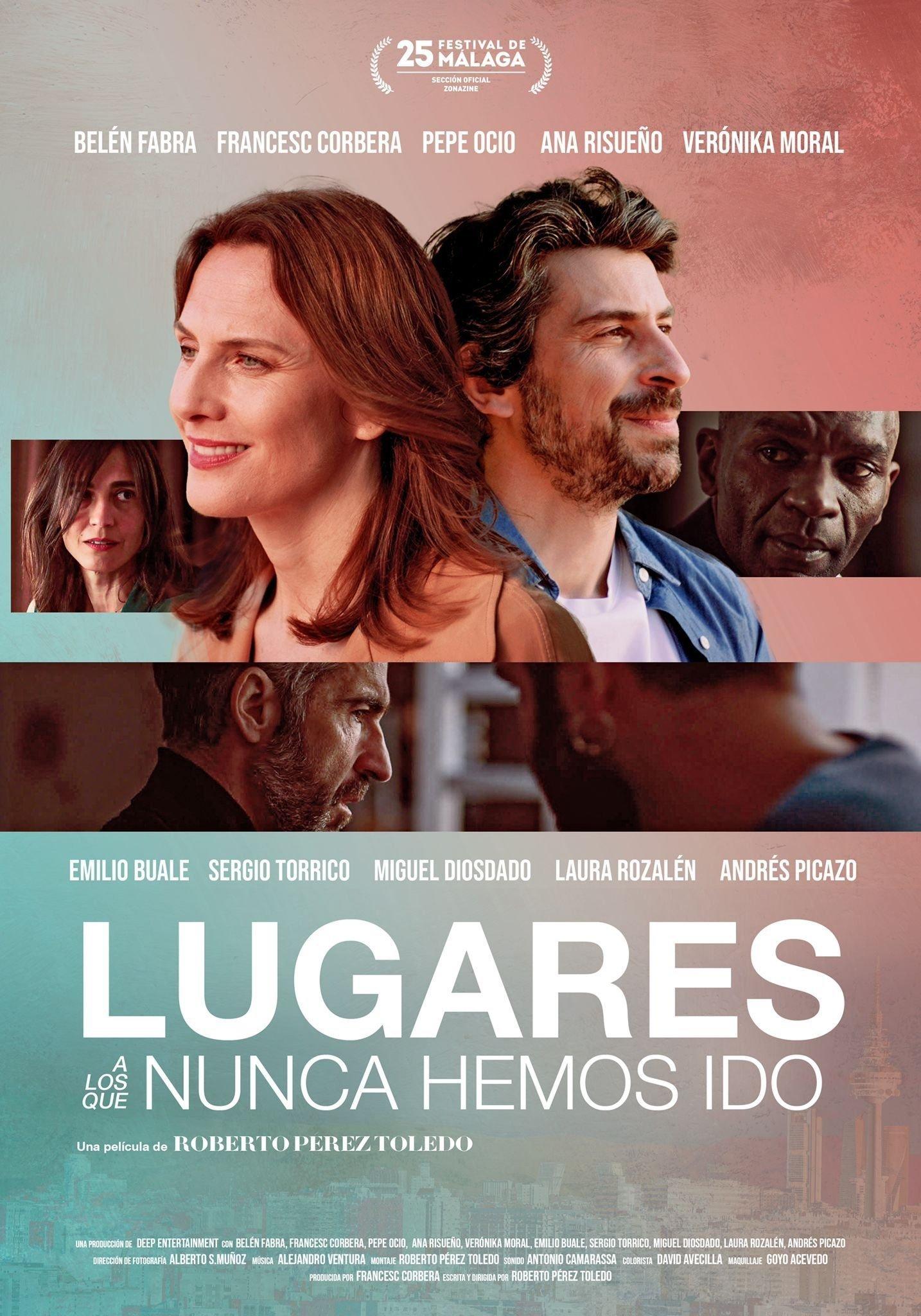 Poster Lugares a los que nunca hemos ido