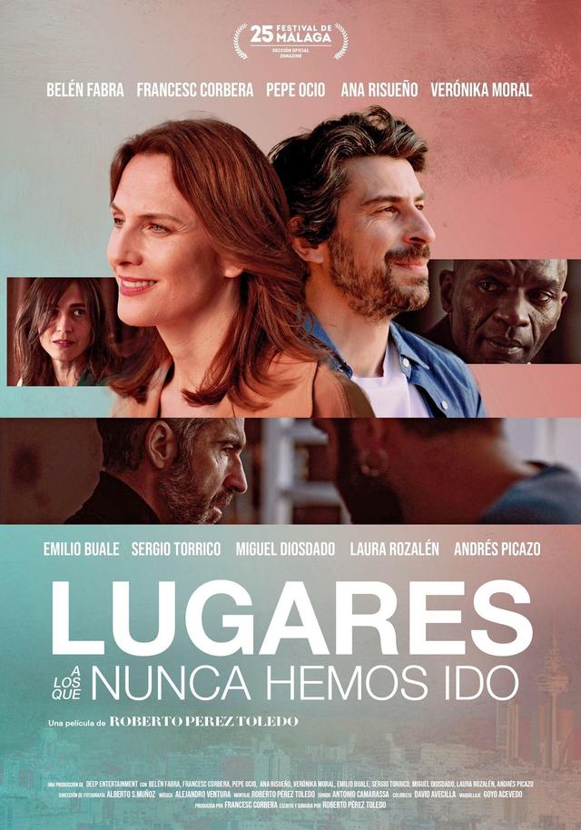 Poster Lugares a los que nunca hemos ido