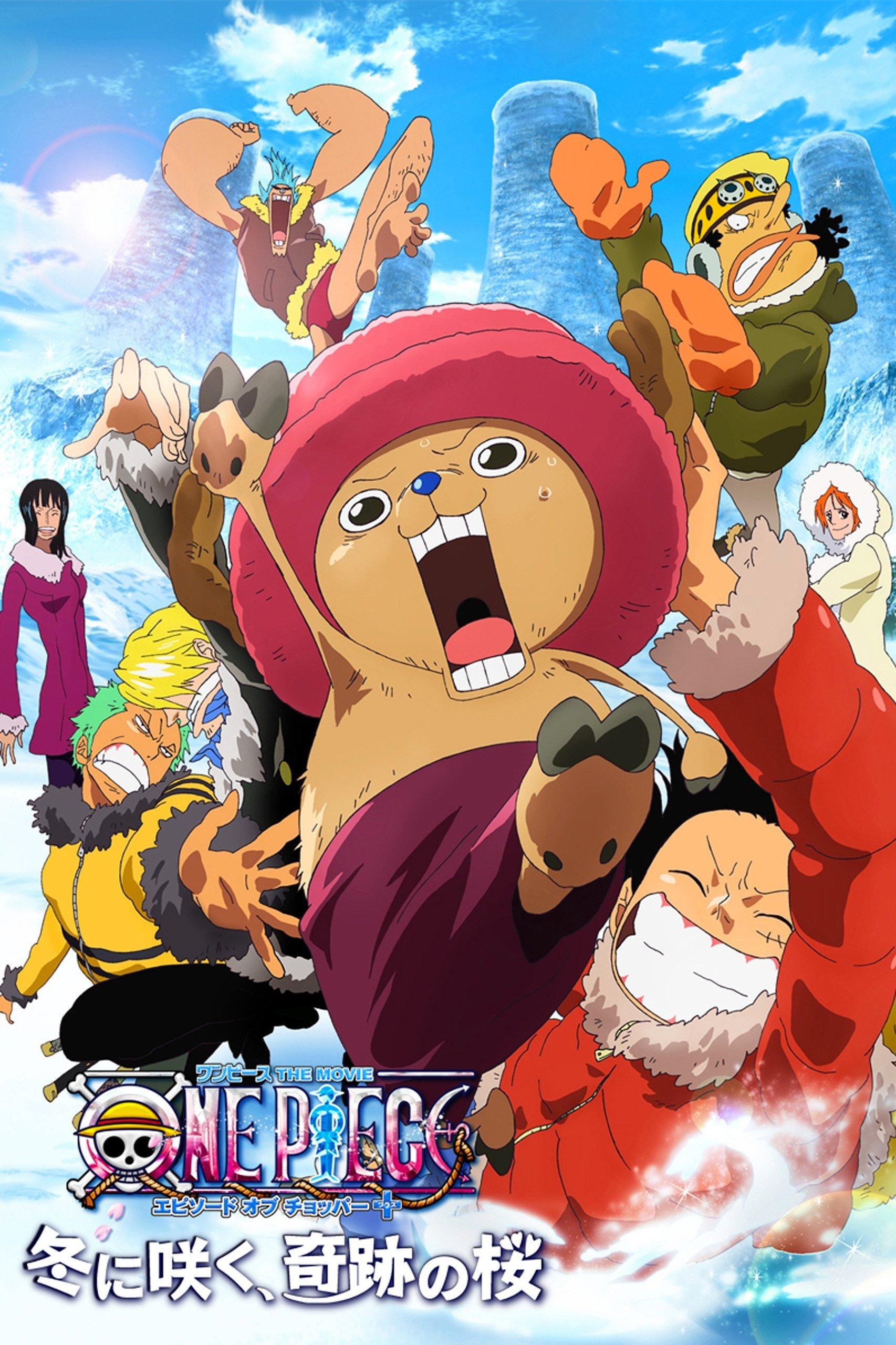 Poster One Piece: Episodio de Chopper - Florece el invierno, el milagro de los cerezos