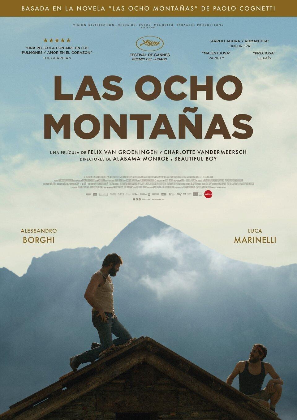 Poster Le otto montagne