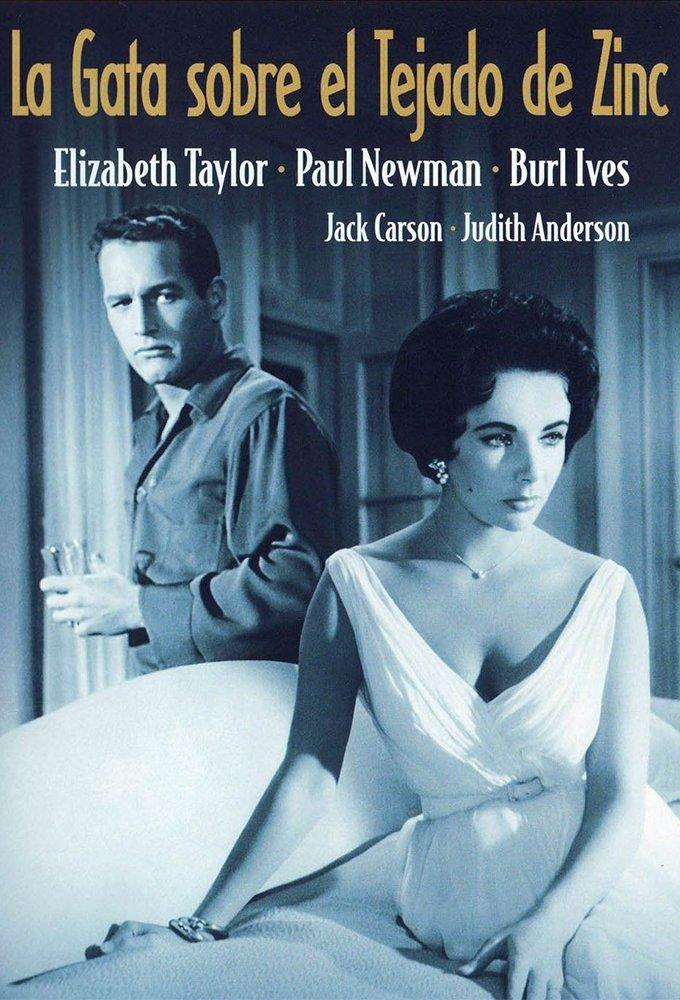 Poster Un gato sobre el tejado caliente