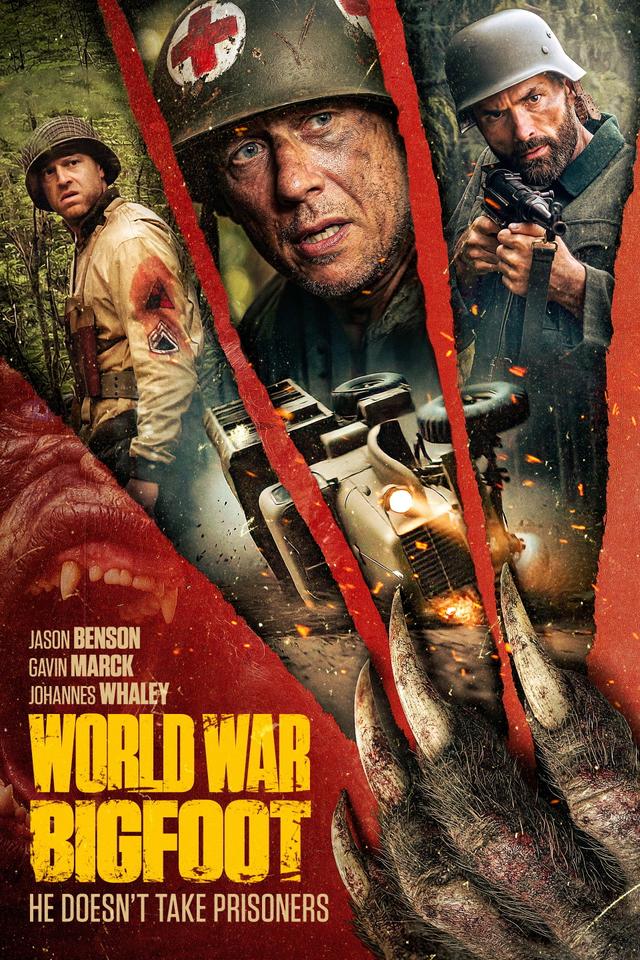 Poster World War Bigfoot