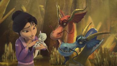 Poster episodio Dragones: Los nueve reinos 2x1