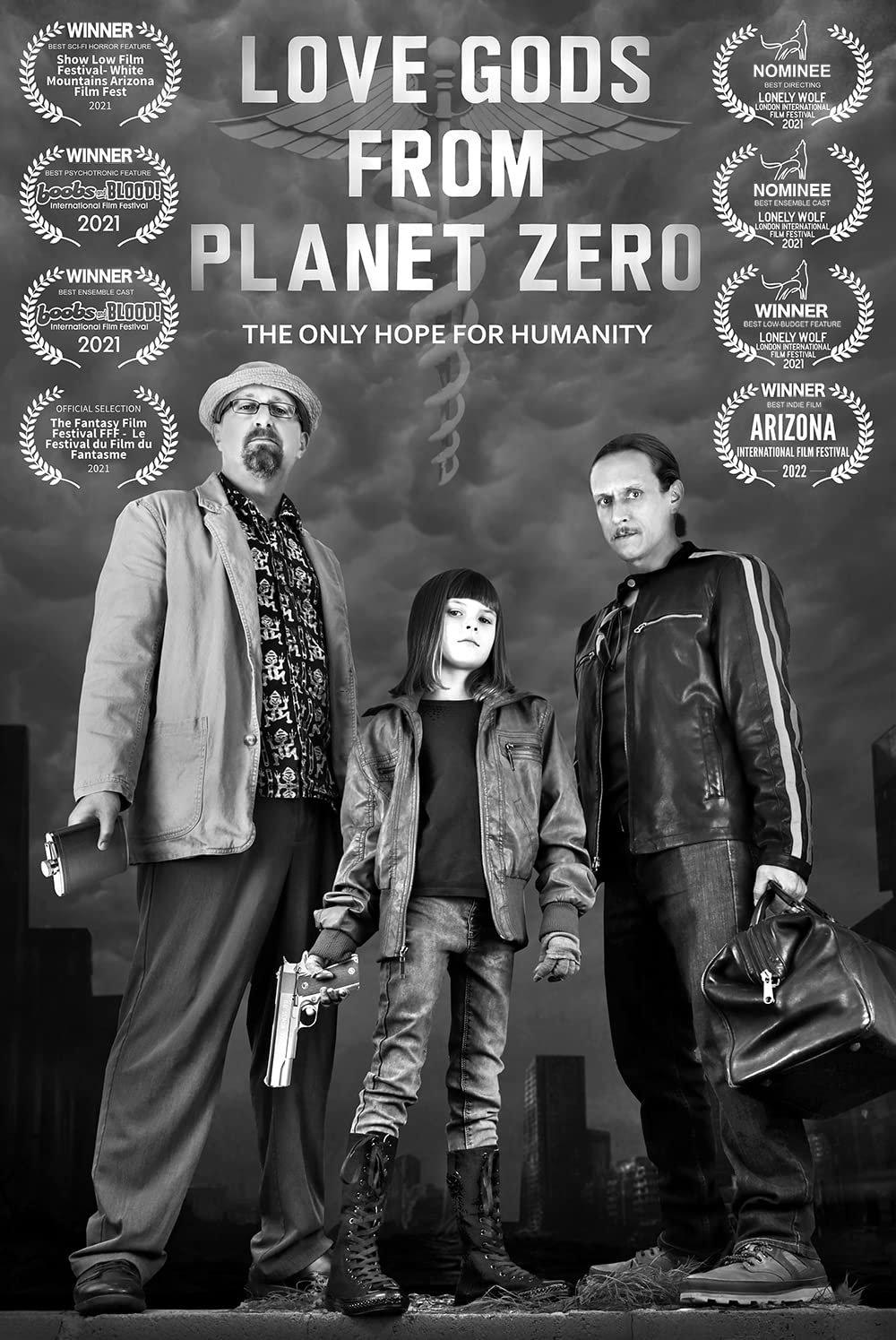 Poster Love Gods from Planet Zero