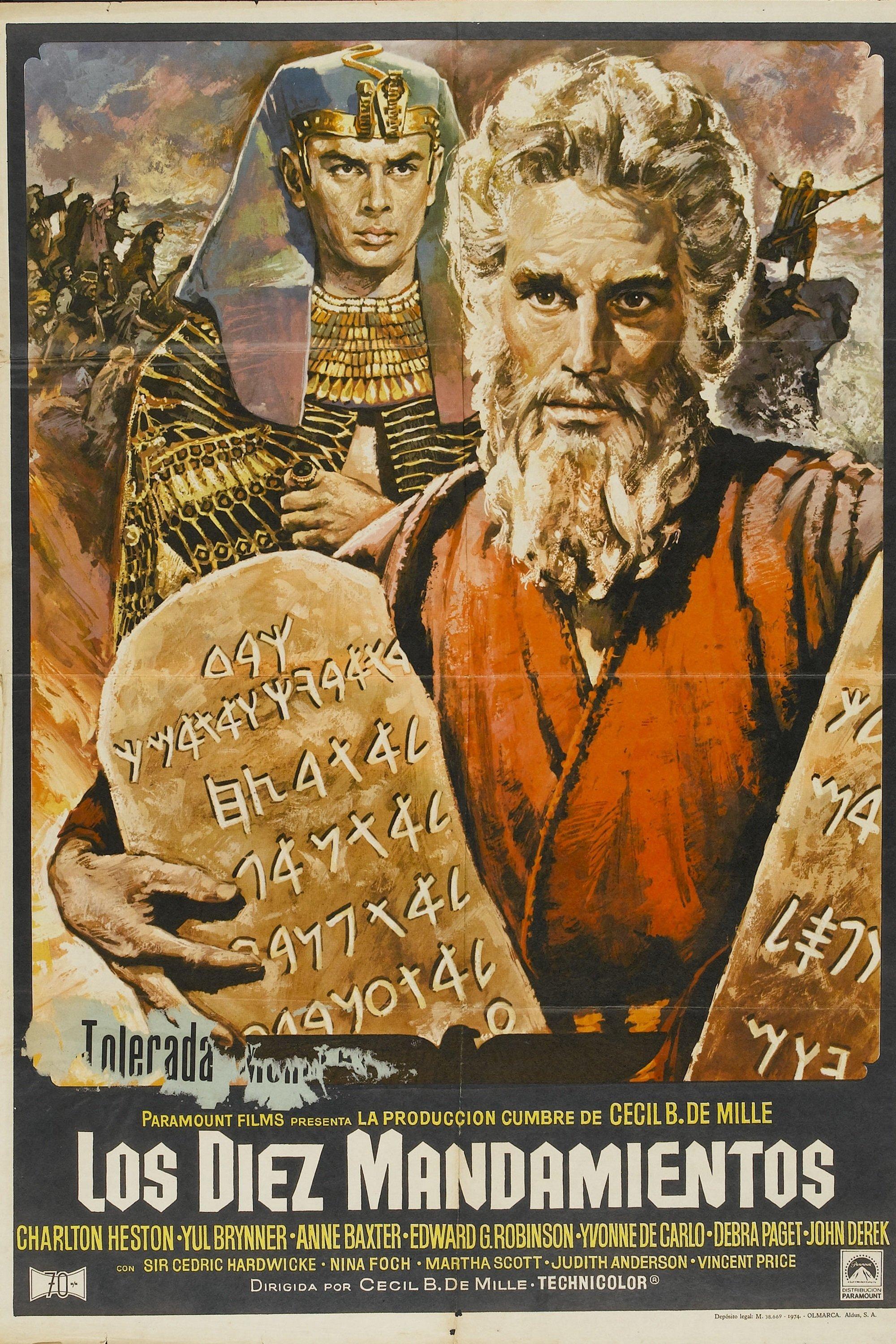 Poster Los Diez Mandamientos