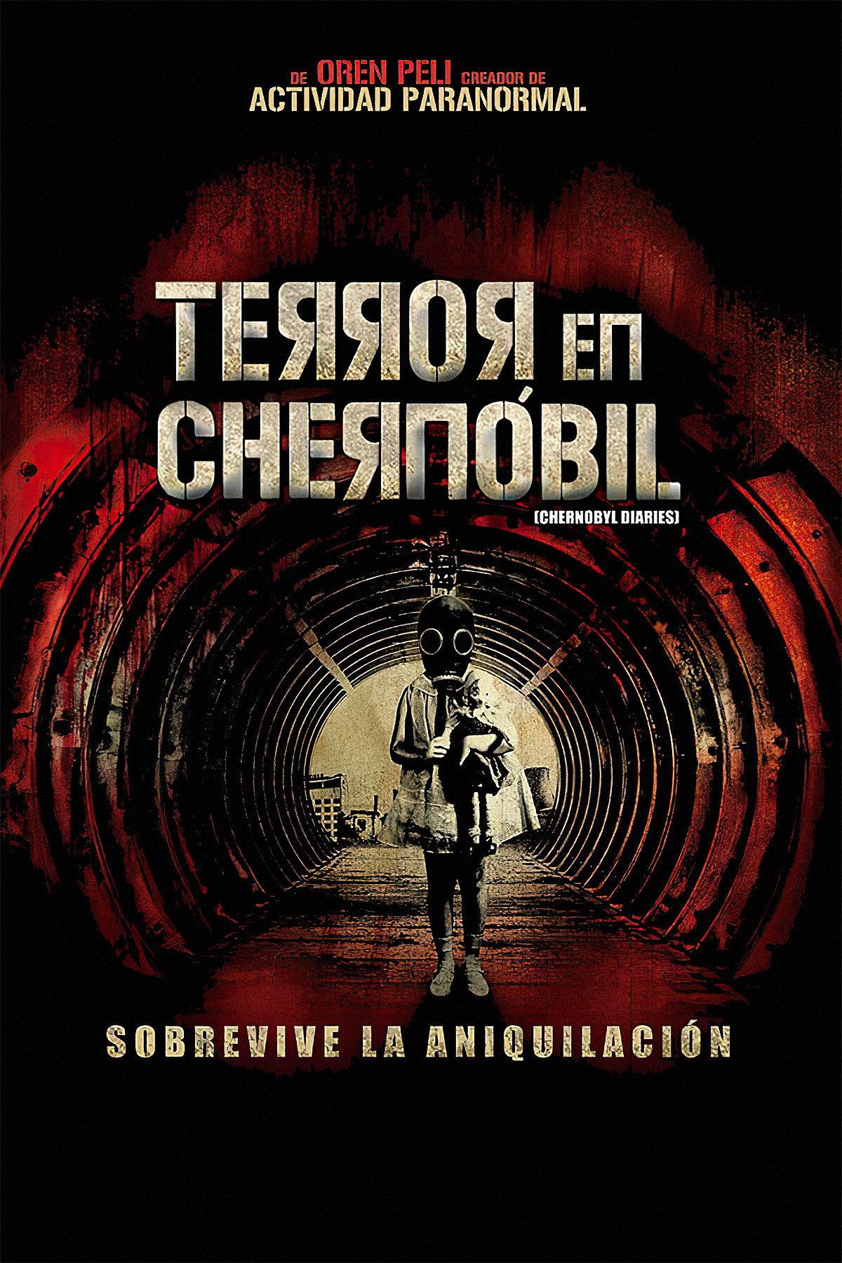 Poster Terror en Chernóbil