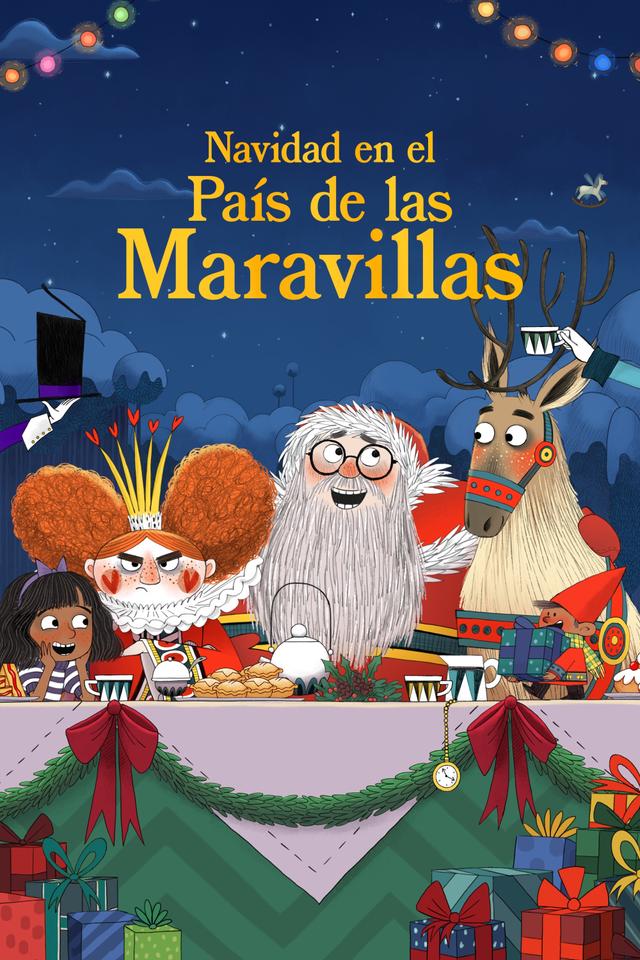 Poster Navidad en el país de las maravillas