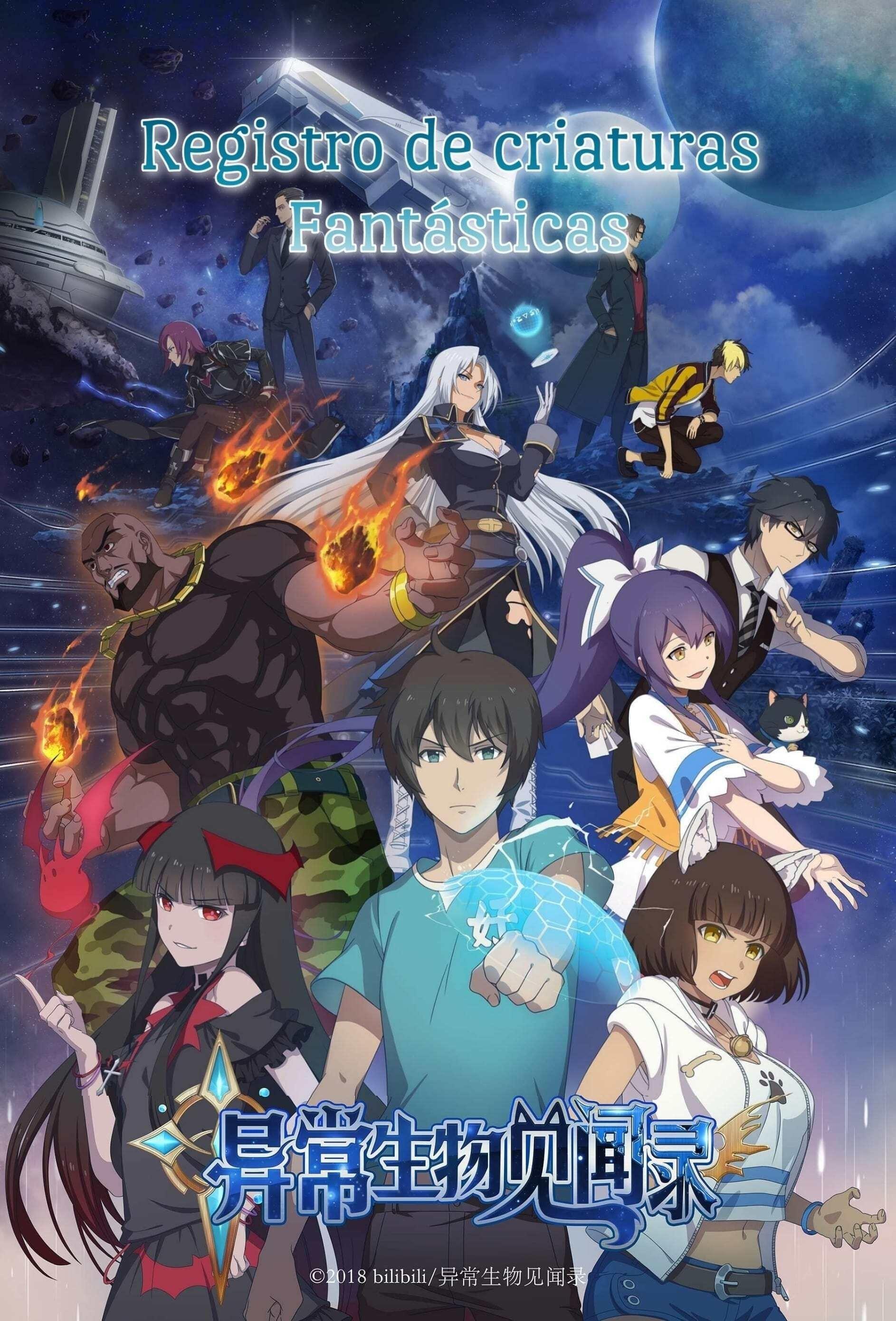 Poster Registro De Criaturas Fantásticas