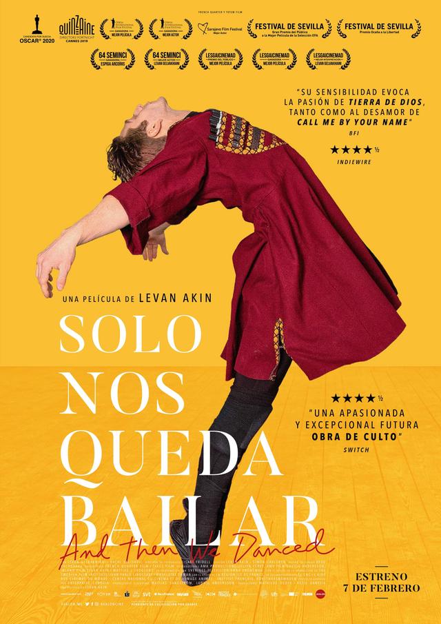Poster Solo nos queda bailar