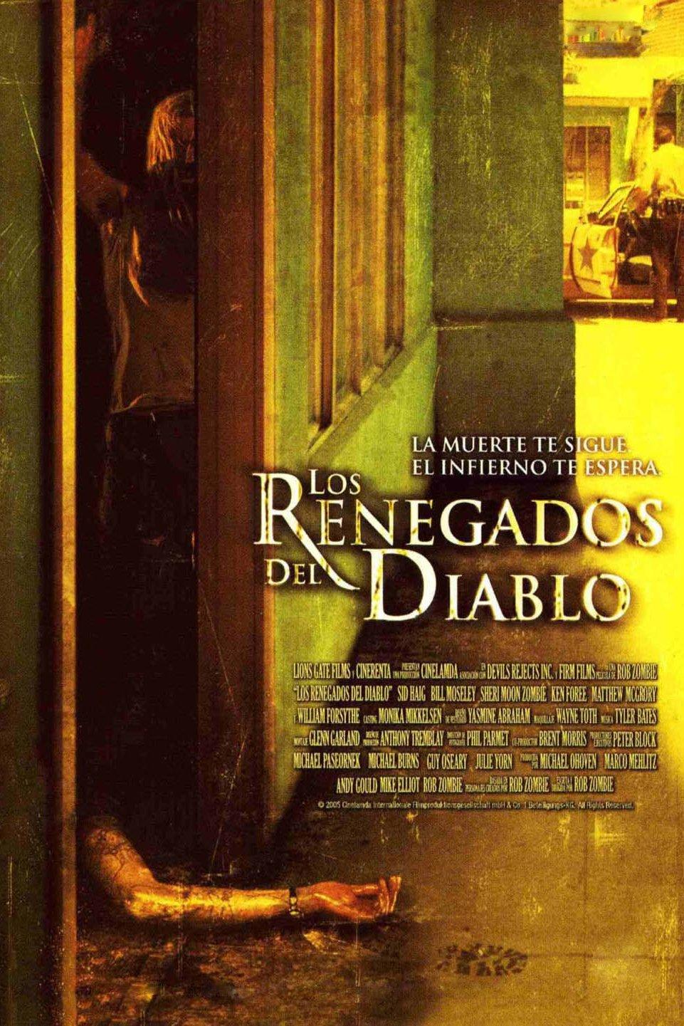 Poster Los renegados del diablo