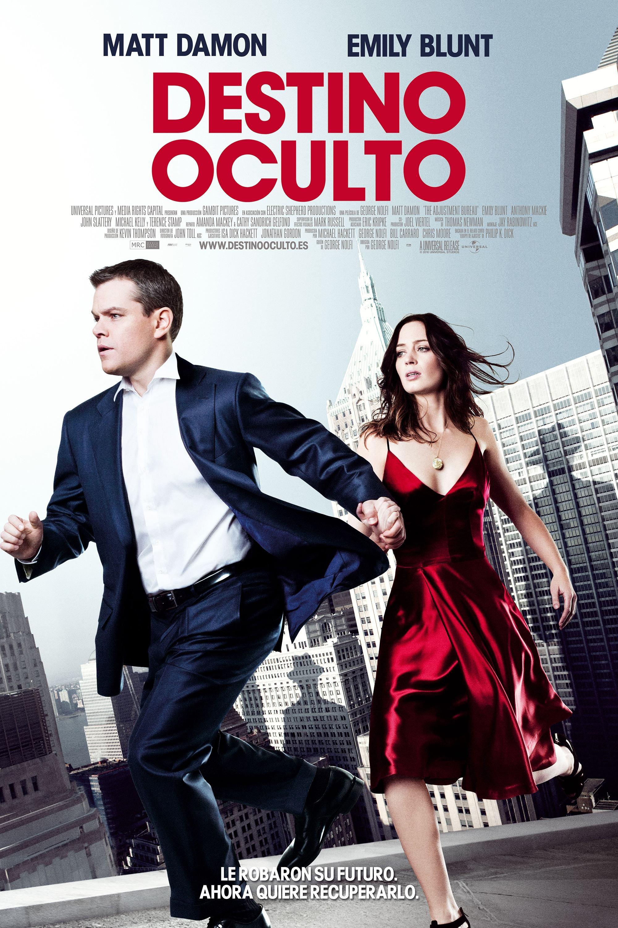 Poster Los agentes del destino