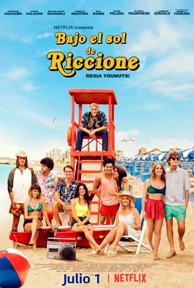 Poster Bajo el sol de Riccione