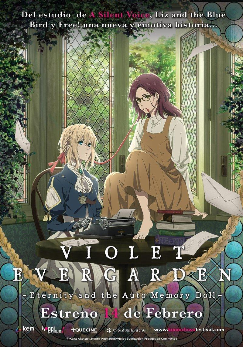Poster Violet Evergarden Gaiden: la eternidad y la muñeca de recuerdos automáticos