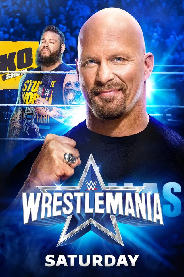 Poster WWE WrestleMania 38 - Sábado
