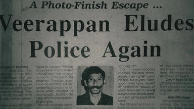 Poster episodio A la caza de Veerappan 1x1