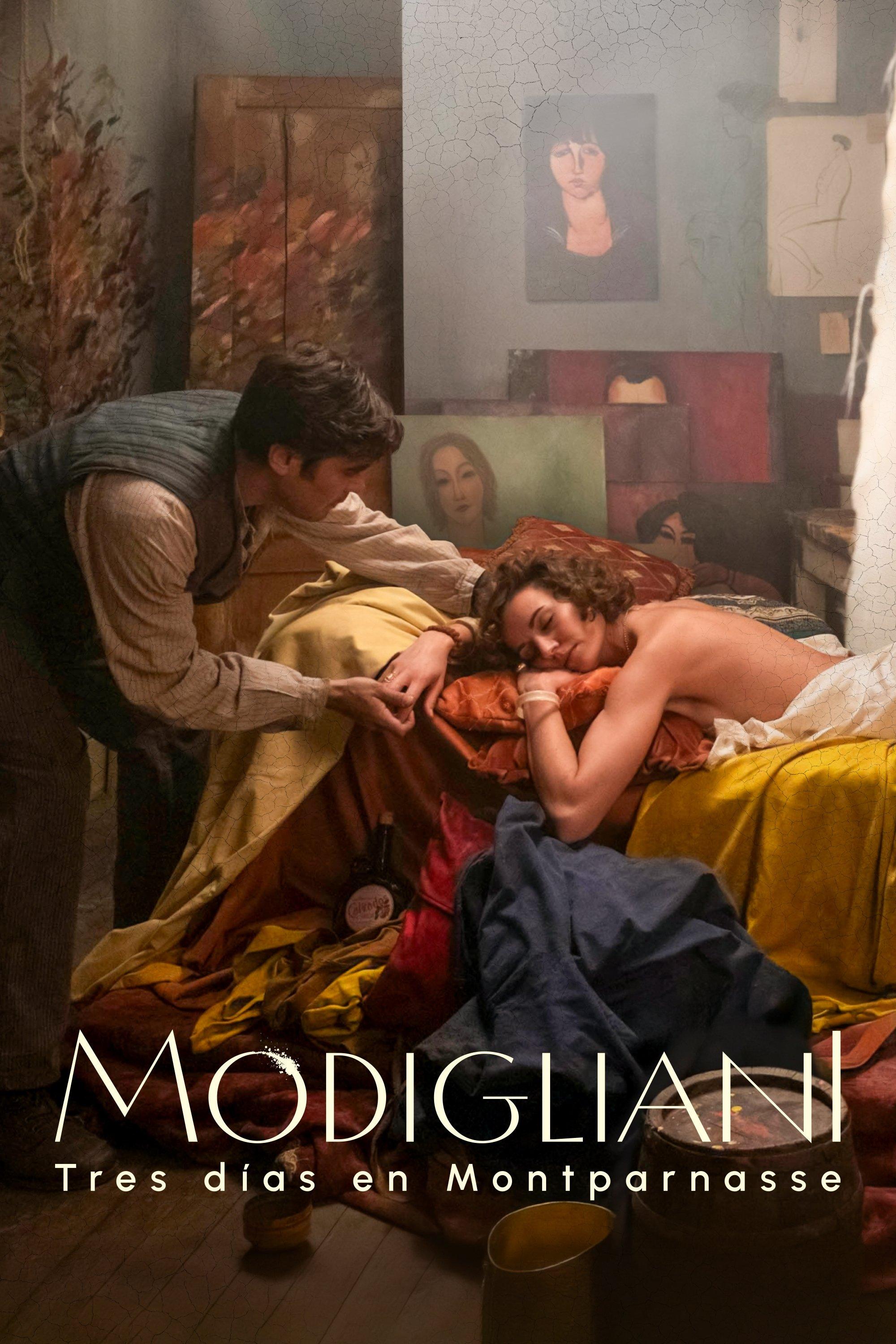 Poster Modigliani: Tres días en Montparnasse